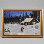1400 3244 OIL PAINTING